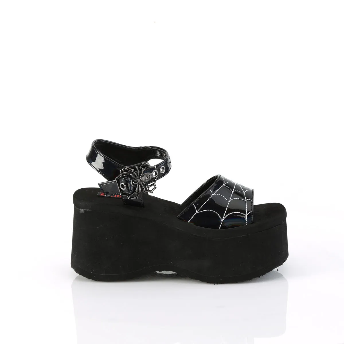 2 Inch Platform FUNN-10 Black Holo Patent