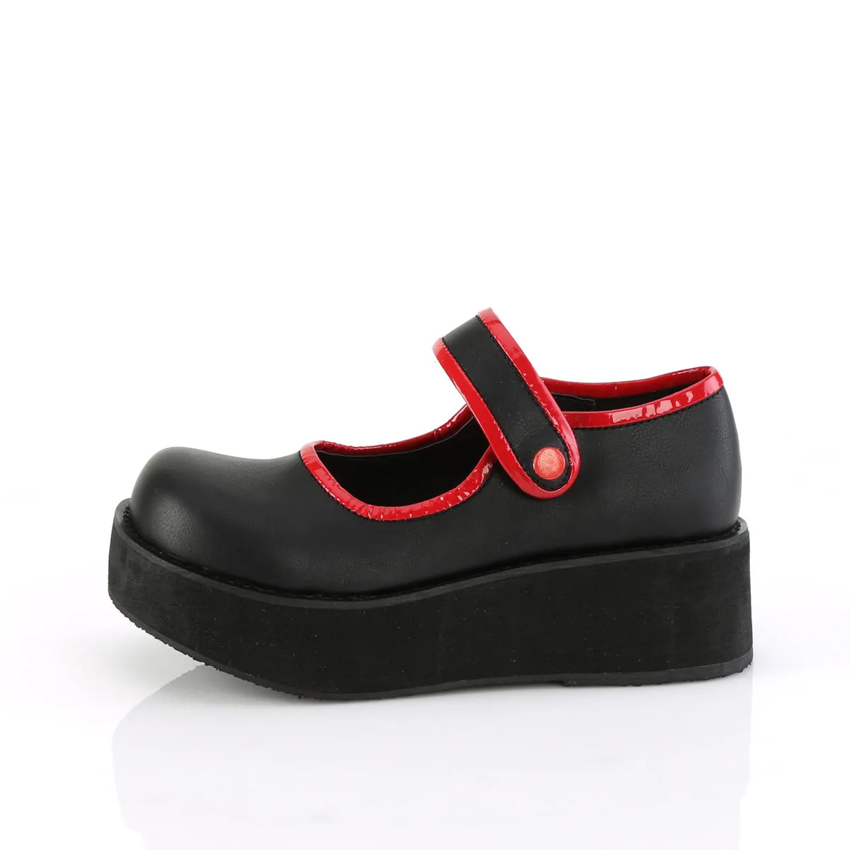 2 Inch Platform SPRITE-01 Black Pu