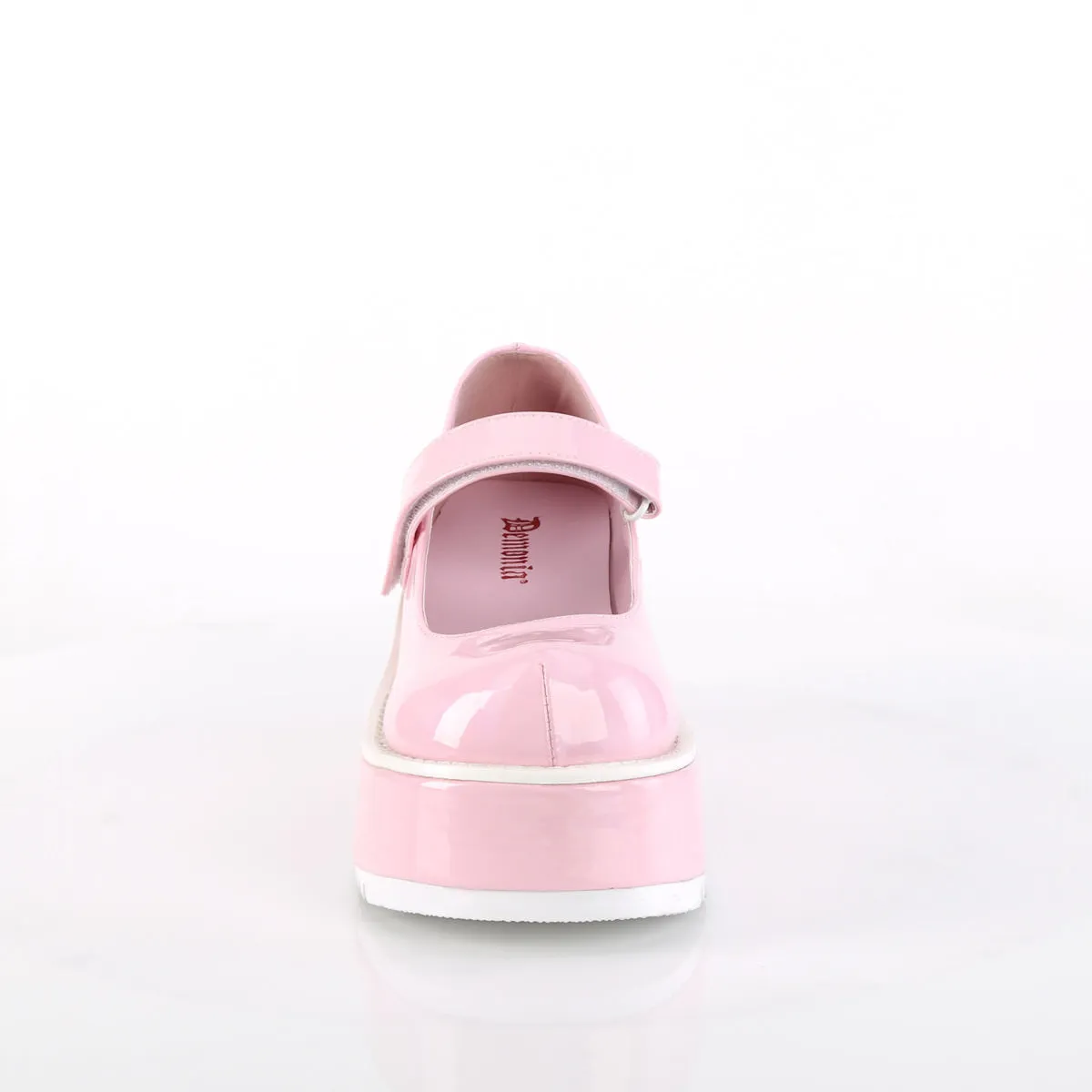 3 Inch Platform DOLLIE-01 Baby Pink Holo