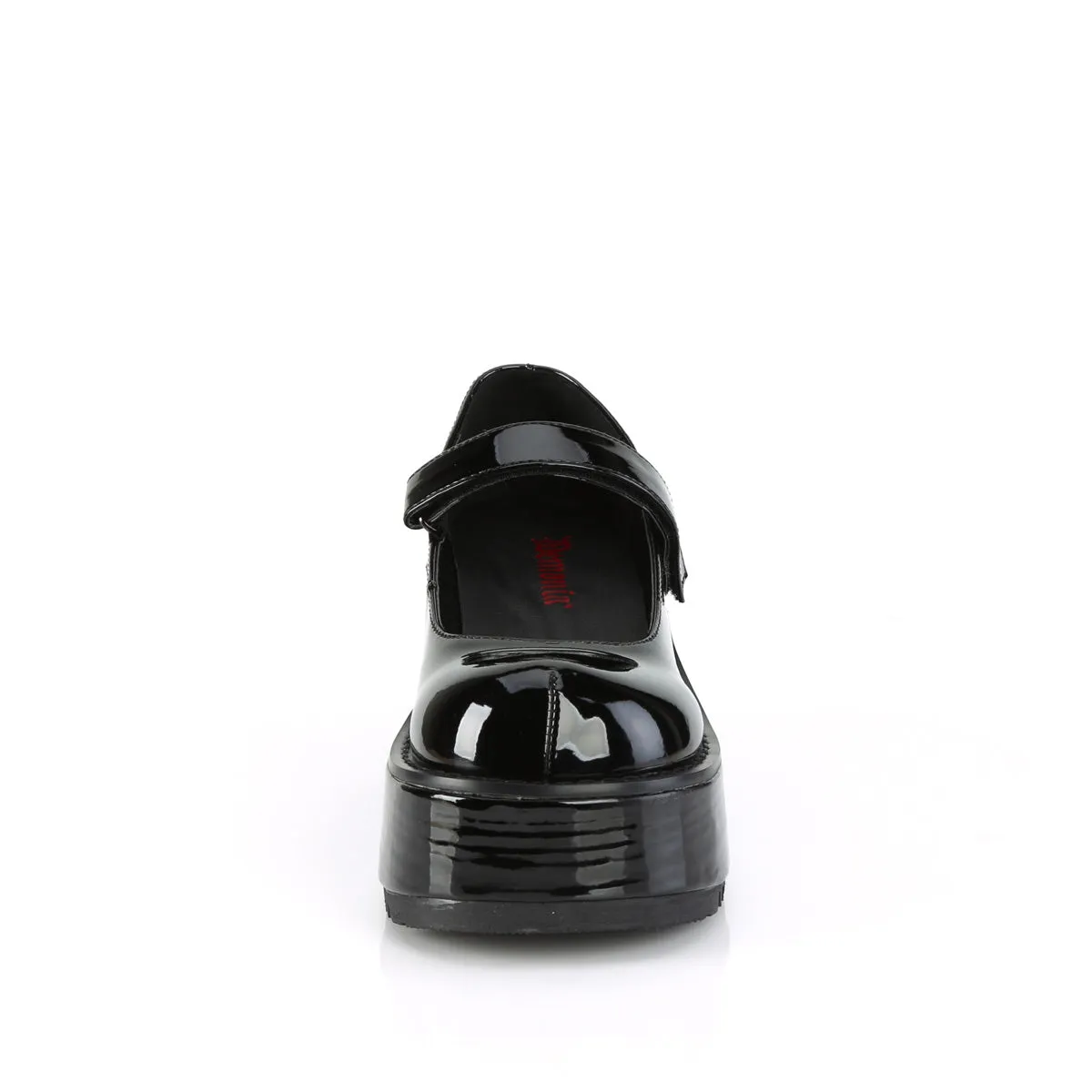 3 Inch Platform DOLLIE-01 Black Patent