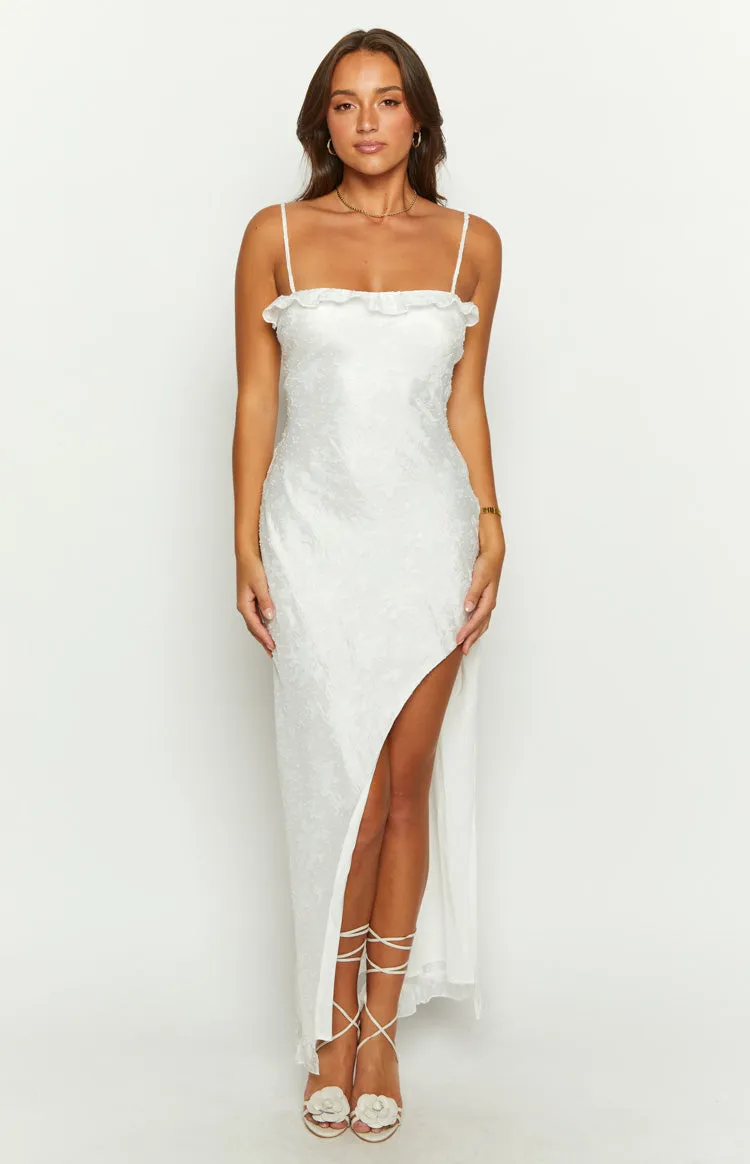 Adelaide White Maxi Dress