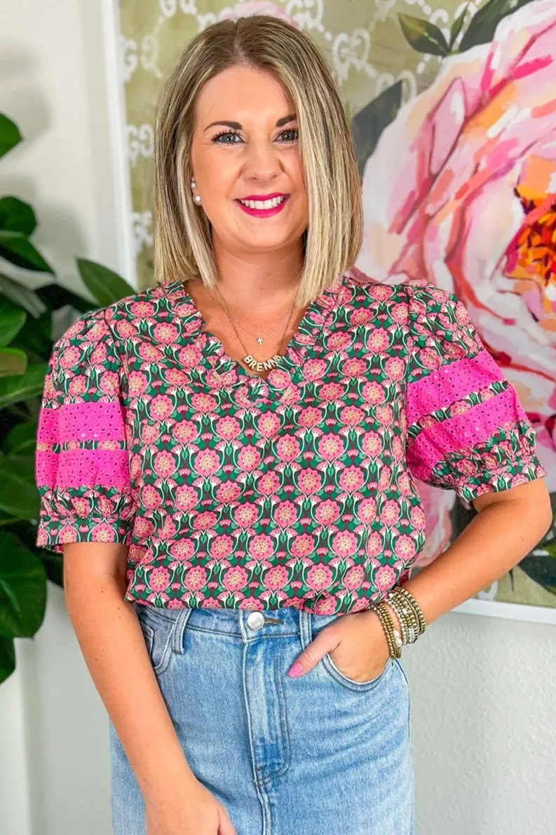 Big and Bold Top - Pink