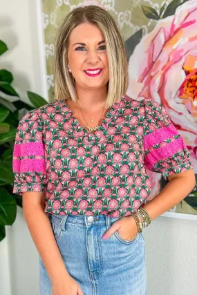 Big and Bold Top - Pink