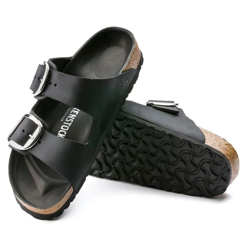 Birkenstock Arizona Big Buckle Oiled Leather Black