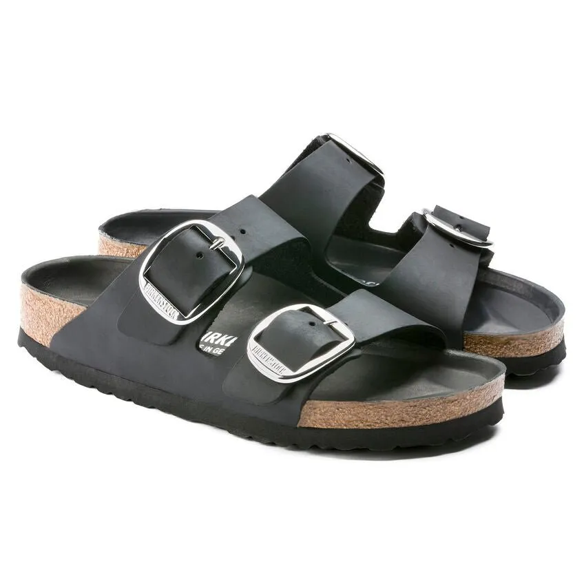 Birkenstock Arizona Big Buckle Oiled Leather Black