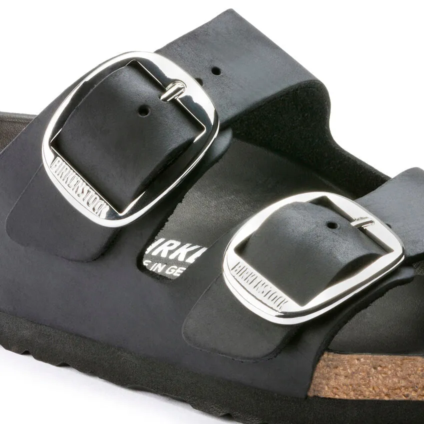 Birkenstock Arizona Big Buckle Oiled Leather Black