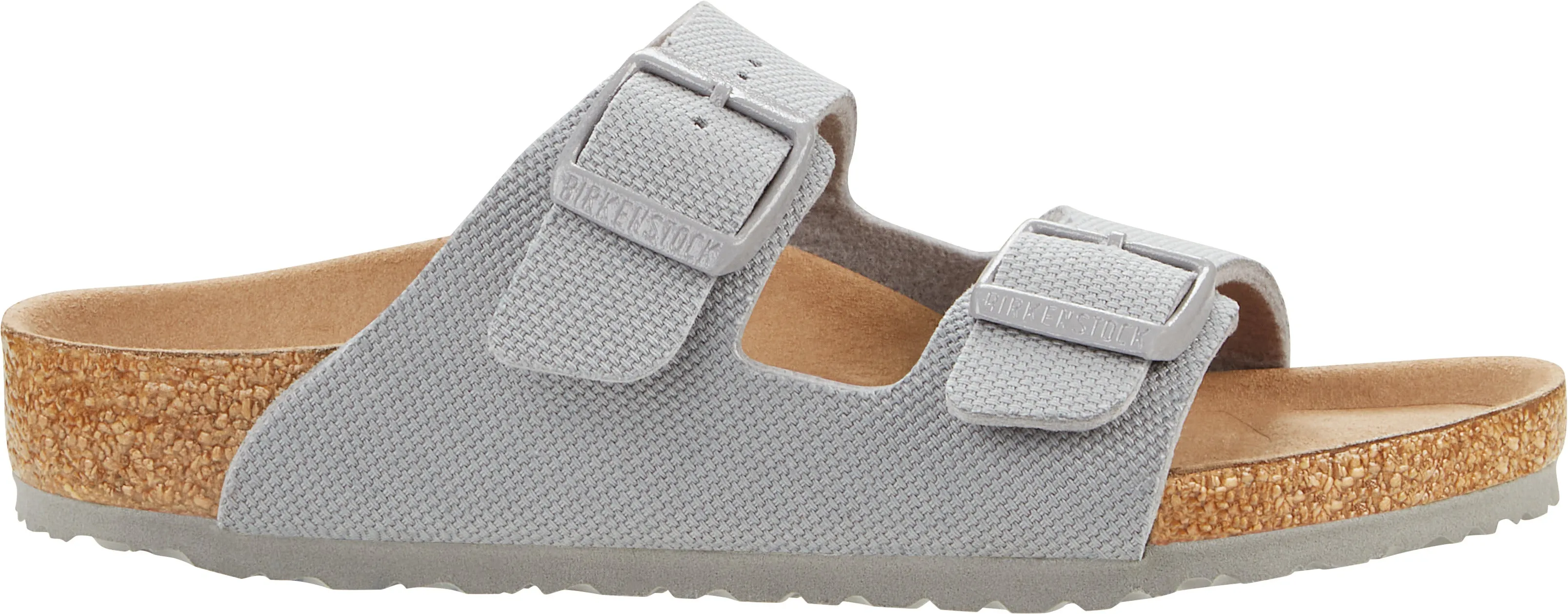 Birkenstock Arizona Kids Canvas Boys Girls Stone Vegan Sandal