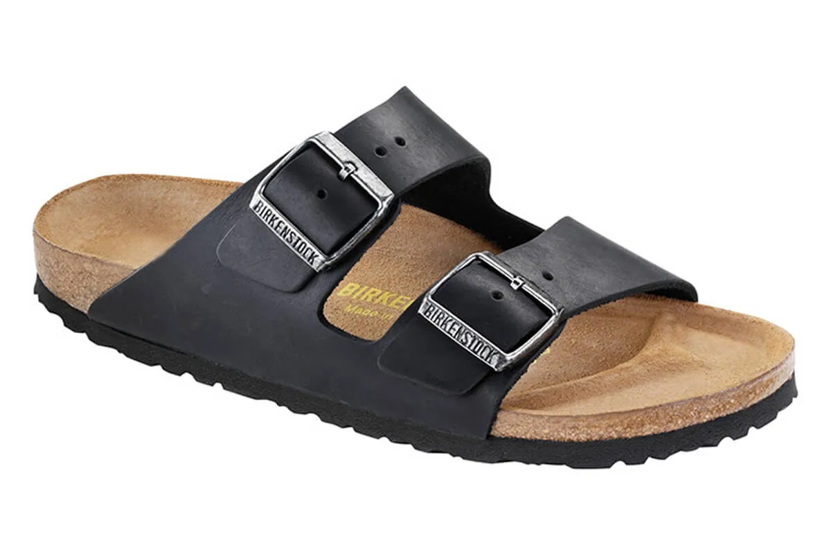 Birkenstock Arizona N Black Oiled Leather Unisex