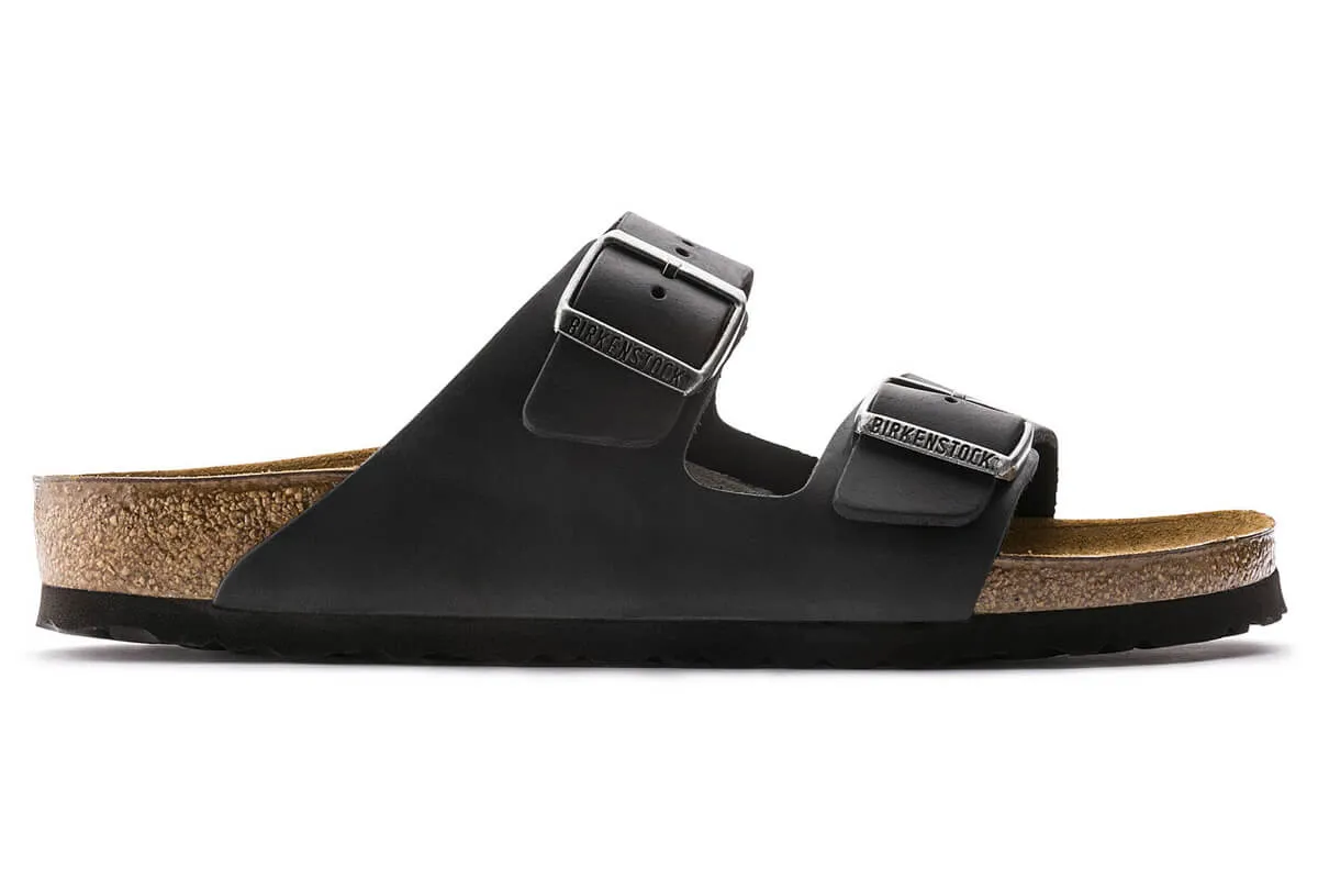 Birkenstock Arizona N Black Oiled Leather Unisex