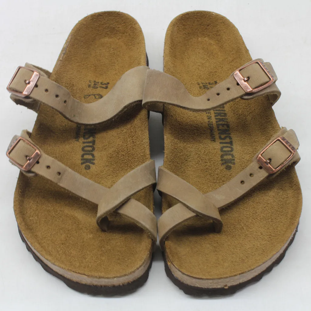 Birkenstock MAYA-R-TAB 1011433  Unisex Sandals - Tabaco - UK 4.5