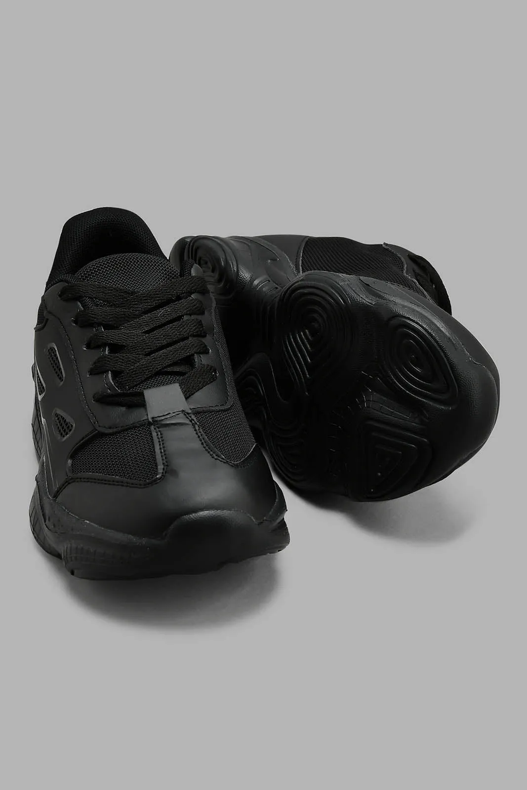 Black Chunky Sneaker