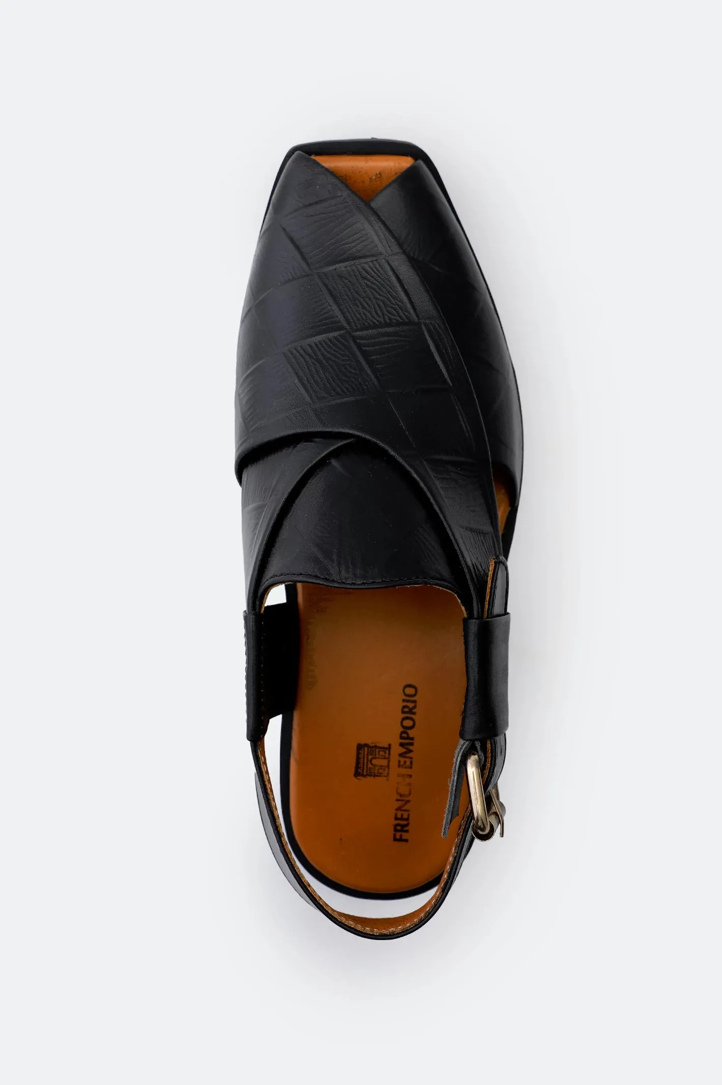 Black Sandals for Men