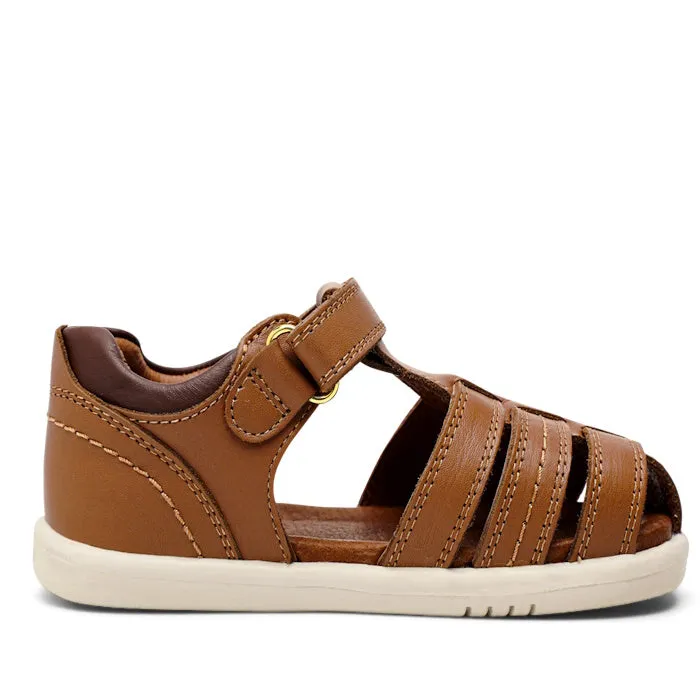 Bobux IWalk Roam Sandal Caramel  Toffee Leather Sandal