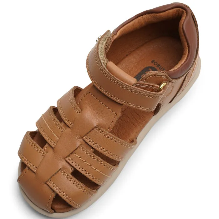 Bobux IWalk Roam Sandal Caramel  Toffee Leather Sandal