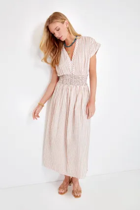 Bronze Stripe Granada Dress