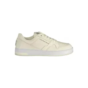 Calvin Klein White Leather Men Sneaker