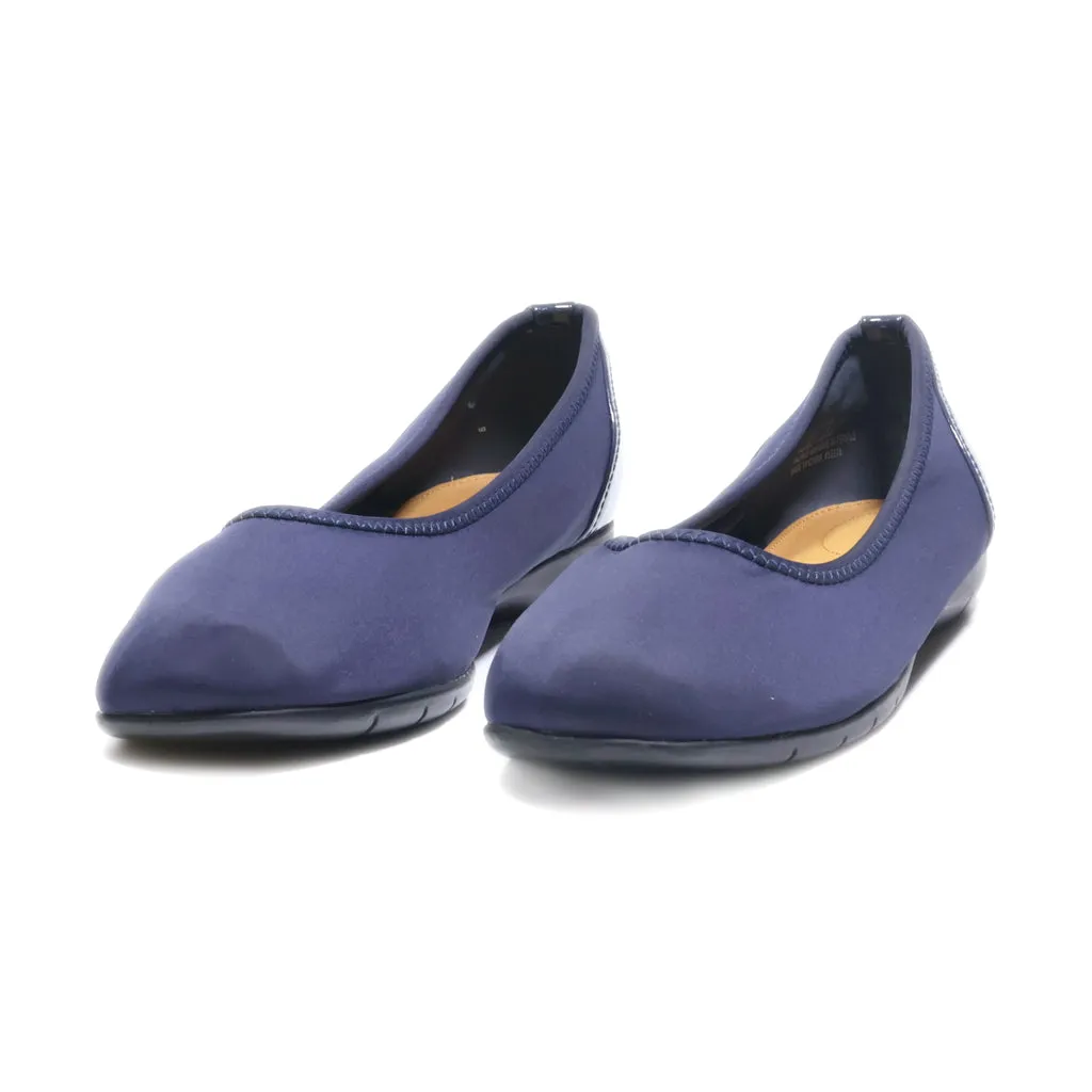 Comfortview Ballerinas Polyester Blue Colour For Women