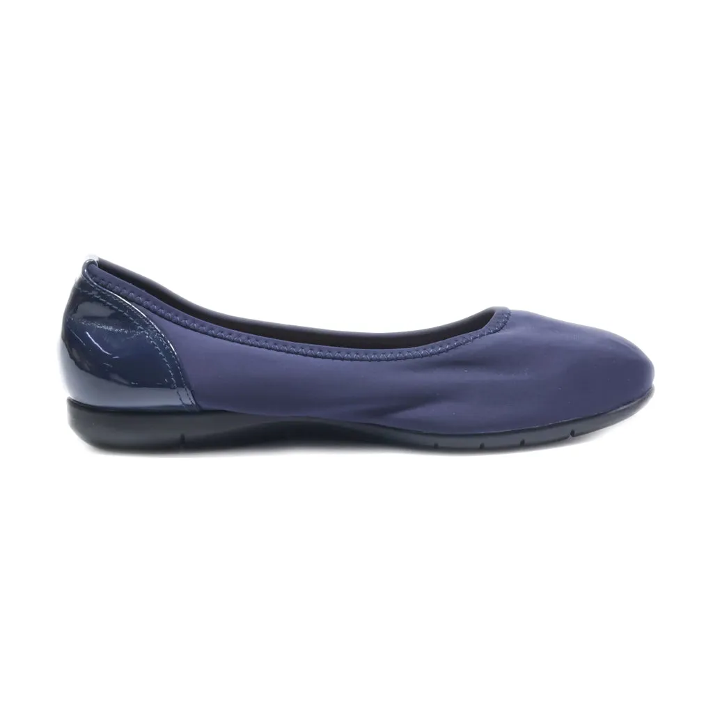 Comfortview Ballerinas Polyester Blue Colour For Women