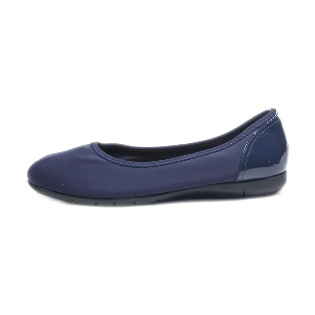 Comfortview Ballerinas Polyester Blue Colour For Women