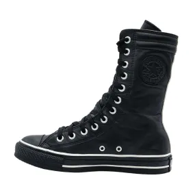 Converse Chuck Taylor Extra High-Top Sneakers Leather Black Colour For Women