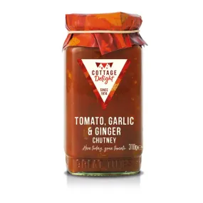 Cottage Delight 310g Tomato, Garlic & Ginger Chutney