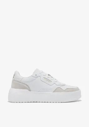 Court Basic Leather White / White