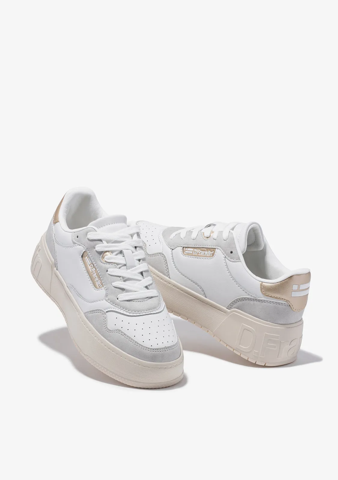 Court Basic White / Gold