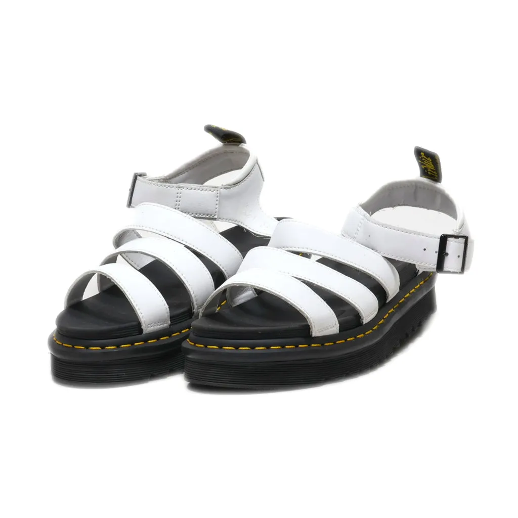 Dr. Martens Casual Sandals Leather White Colour For Men