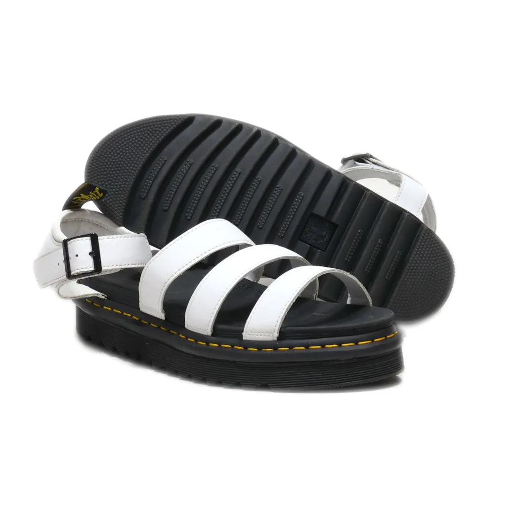 Dr. Martens Casual Sandals Leather White Colour For Men