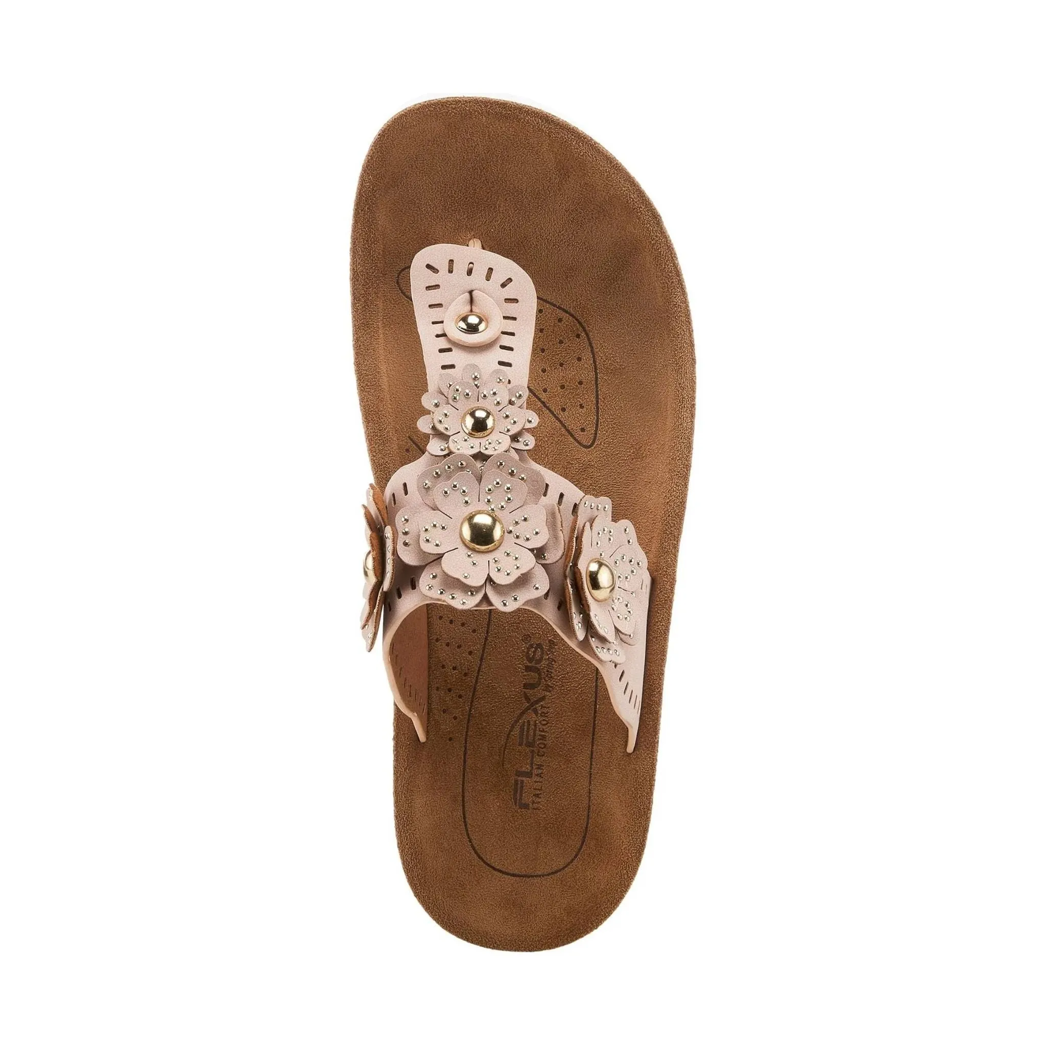 Flexus Women's Bayview Thong Sandals - Blush