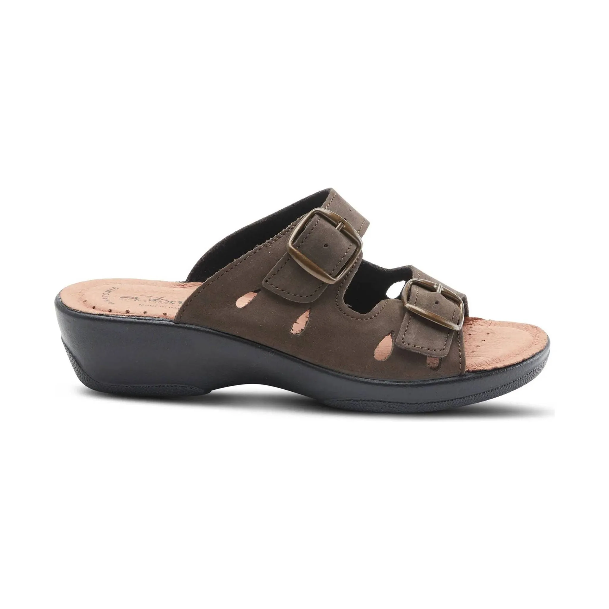 Flexus Women's Decca Slide Sandals - Tan