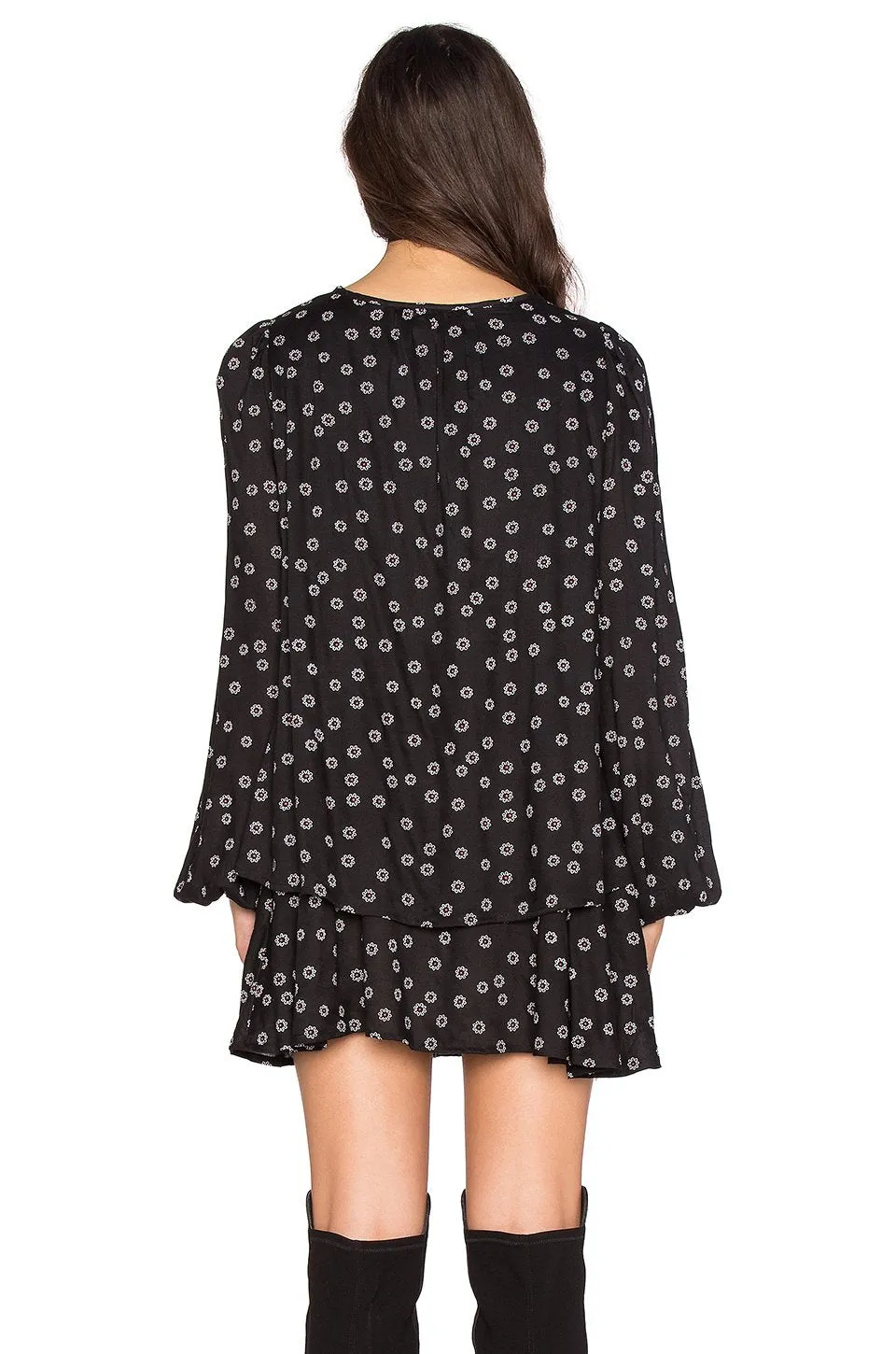 Free People Beck Printed Mini Dress