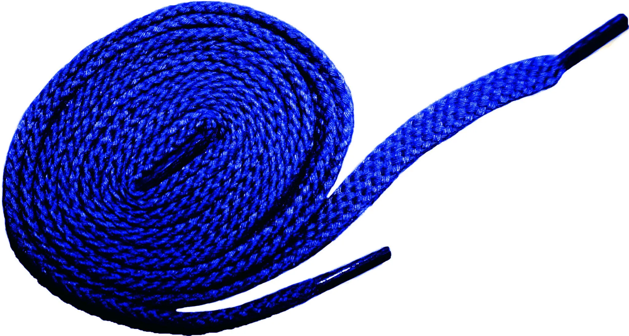 [French Blue] - Flat Woven Shoelaces