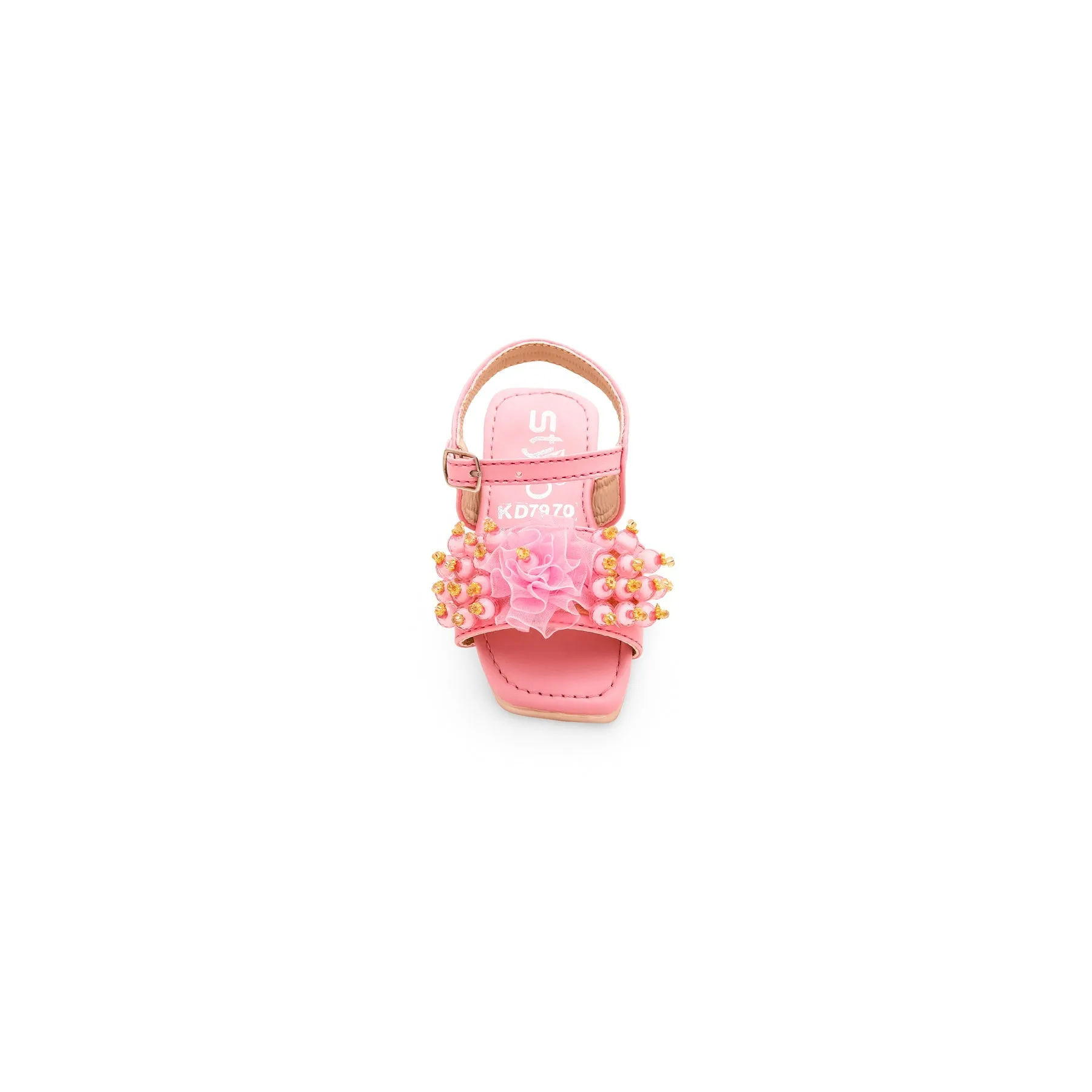 Girls Pink Formal Sandal KD7970