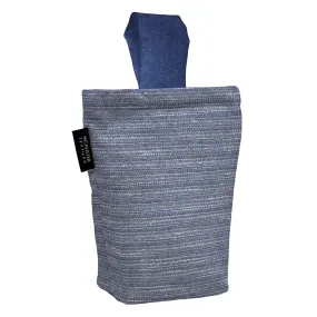 Hamleton Navy Blue Textured Plain Door Stop