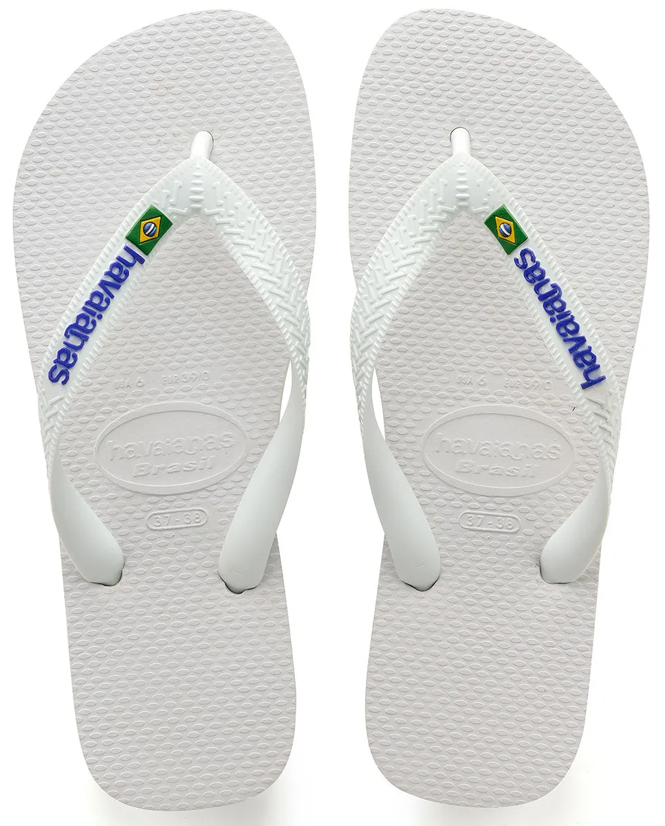 Havaianas Child Brasil In White