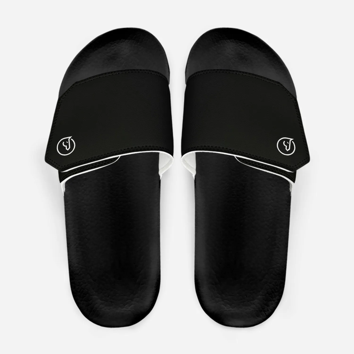 Humble Sportswear™ Men's Velcro Slides Black