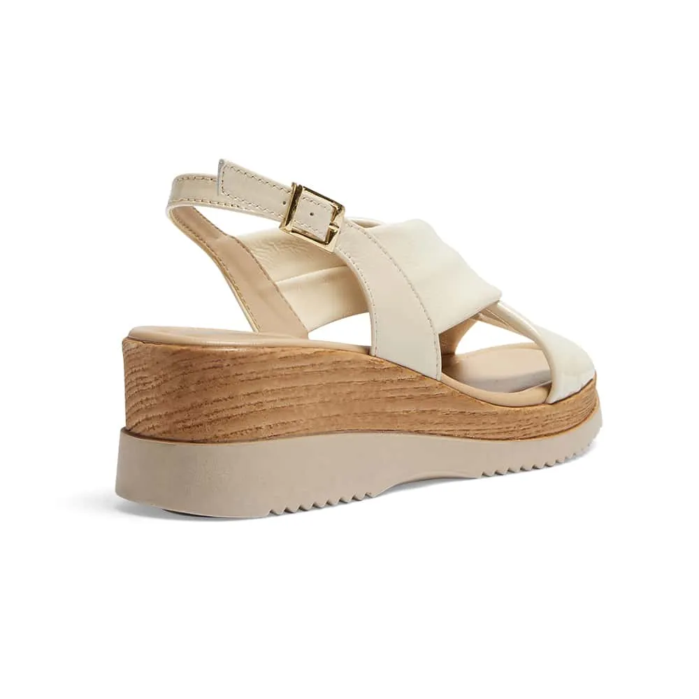 Inca Wedge in Ivory Patent