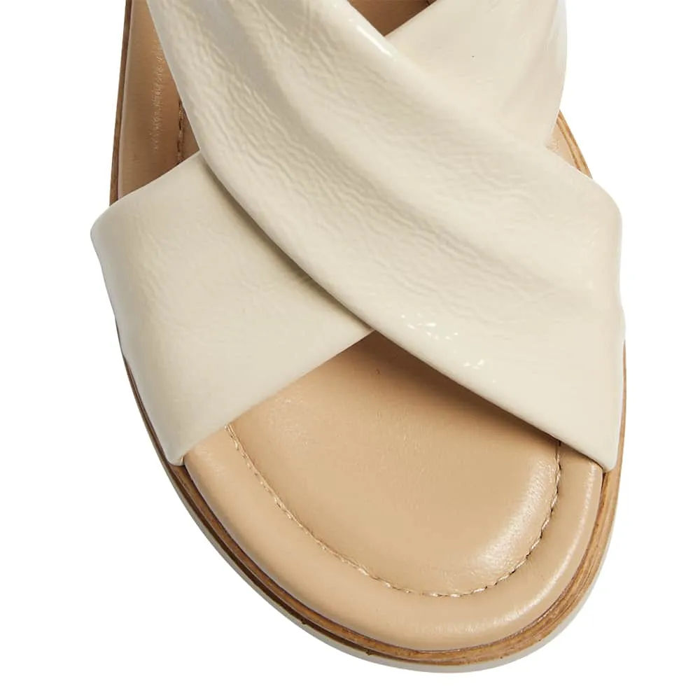 Inca Wedge in Ivory Patent