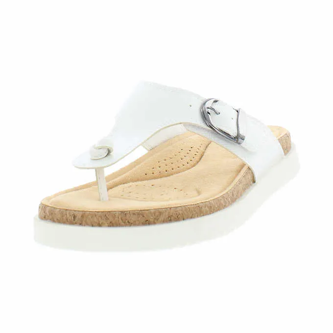 Izod Women's Strap Sandal White