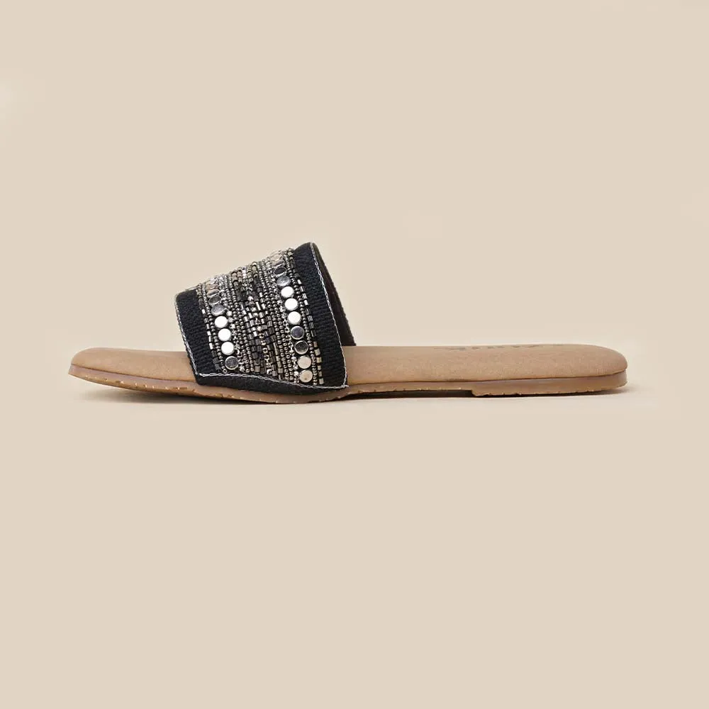 Jaipur Bohemian Oxidised Flats