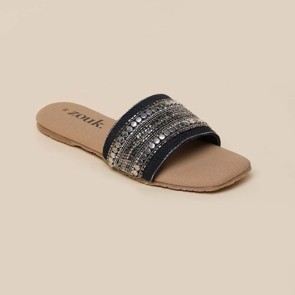 Jaipur Bohemian Oxidised Flats