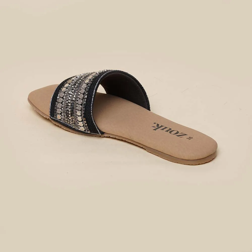 Jaipur Bohemian Oxidised Flats