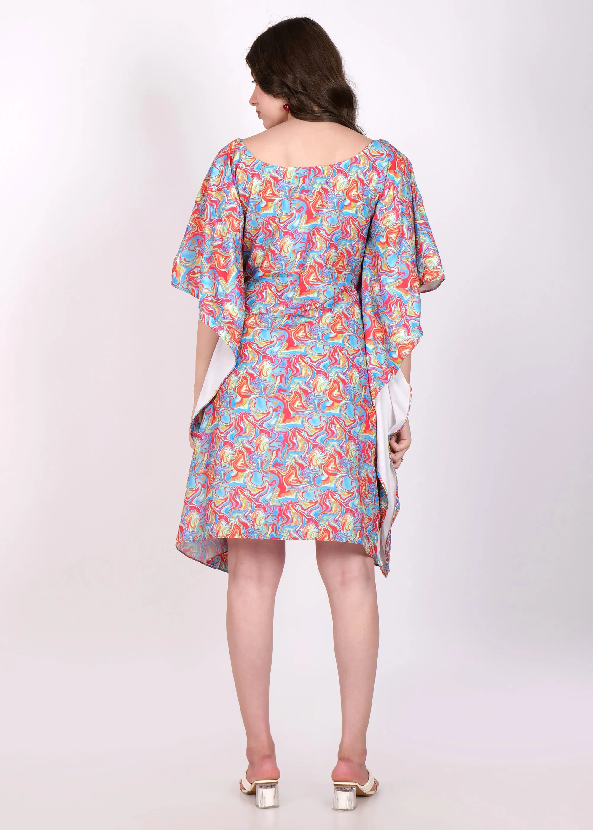 Kaleidoscope Charm Kaftan Dress