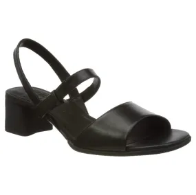 Katie Calfskin Leather Women's Block Heel Sandals