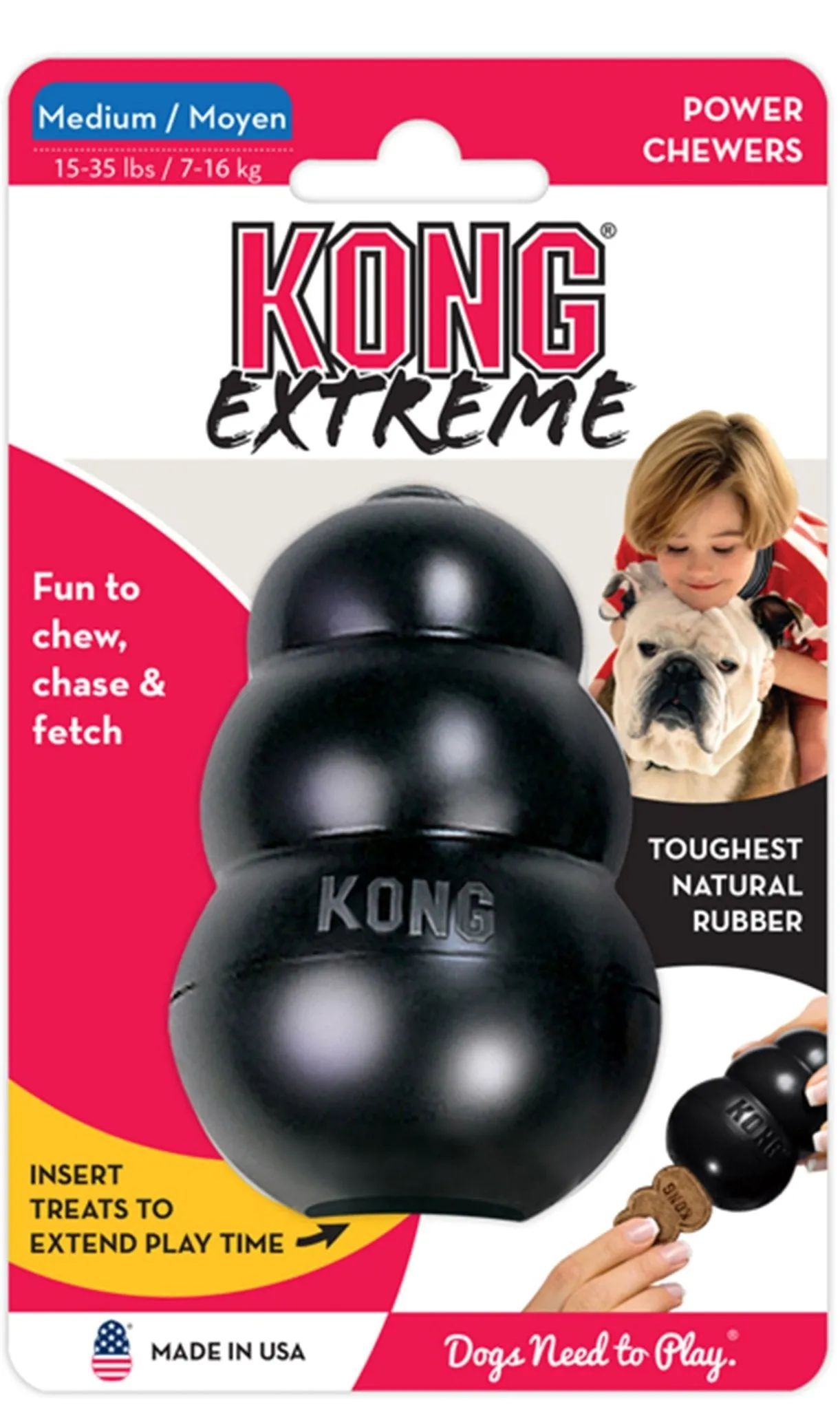 KONG Extreme Dog Toy for Power Chewers