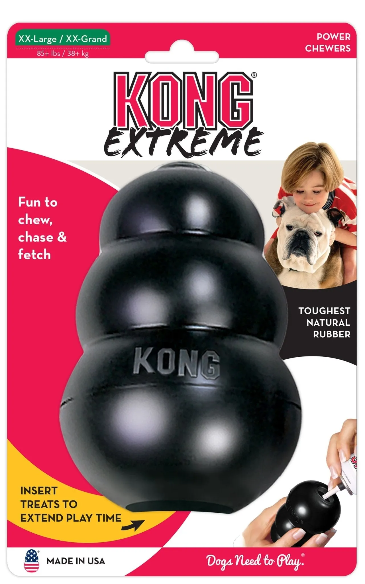 KONG Extreme Dog Toy for Power Chewers