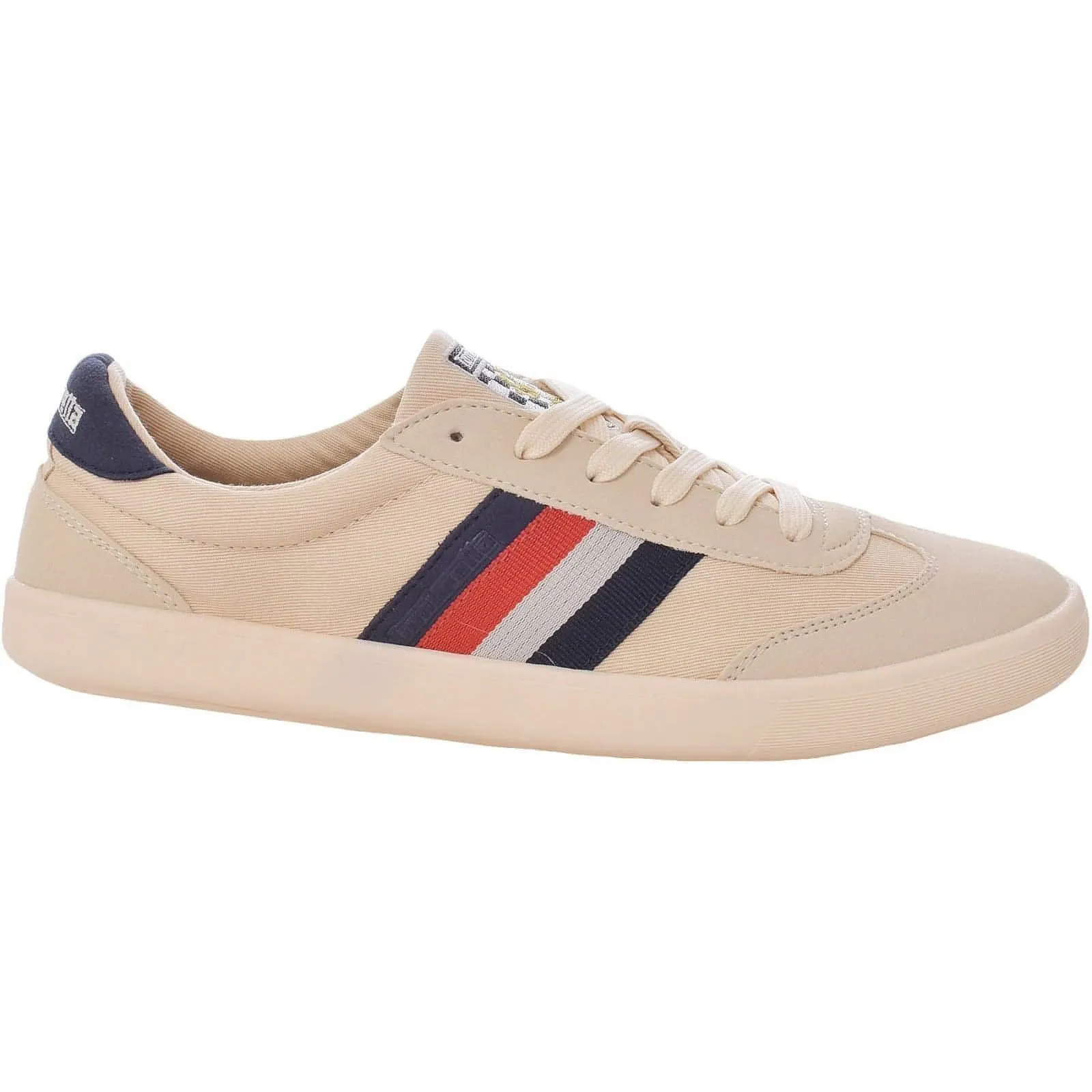 Lambretta Vulkan Mens Trainers - Cream