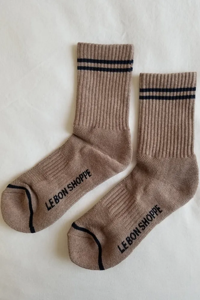 Le Bon Shoppe Boyfriend Cocoa Socks