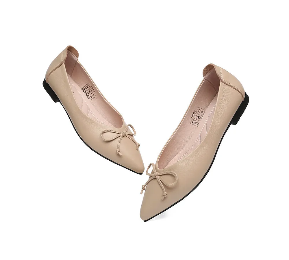 Leather Flats Women Paulina